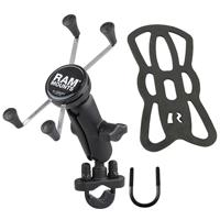 Ram X-Grip Large Phone Mount with Handlebar U-Bolt Base - Medium - thumbnail