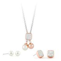 Pierre Cardin Jewellery Set Halsketting & Oorbellen PXX7405 - thumbnail