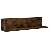 Wandschappen 2 st 75x16,5x16,5 cm bewerkt hout gerookt eiken - thumbnail