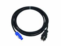 PSSO H07RN-F Stroom Aansluitkabel [1x Randaarde stekker - 1x PowerCon-stekker] 5.00 m Zwart - thumbnail