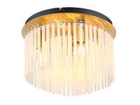 Globo Gouden plafondlampGorley met glas Ø 32cm - 15698DM - thumbnail