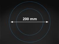 Vrijstaande inductiekookplaat - MEDION - MD 17595 - 1 brander - L 29 x D 36 cm - thumbnail