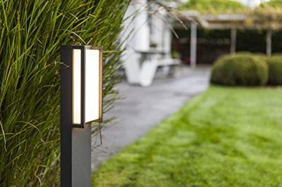 Lutec Design padverlichtingQubo antraciet smart - 7193003118