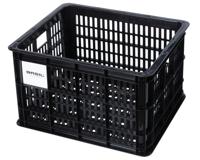 Basil fietskrat m - medium - 29.5 liter - zwart - thumbnail