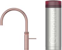 Quooker Fusion Round met PRO3 boiler 3-in-1 kraan rosé koper - thumbnail