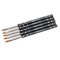 NailPerfect Tools Professional Oval Gel Brush 1Stuks - thumbnail