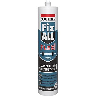 Soudal fix-all kit zwart 290ml