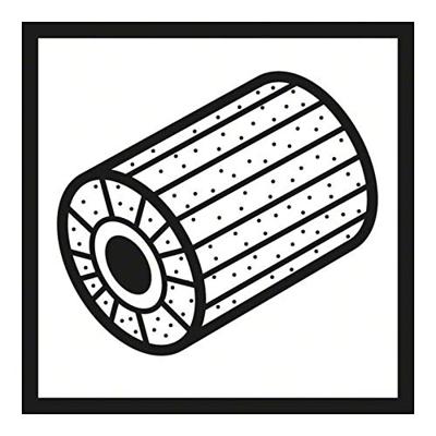 Bosch Accessories 2608000604 Lamellenschuurwals met vlies, 19 mm, fijn, 100 mm Diameter 100 mm 1 stuk(s) Bosch Accessories 2608000604 Lamellenschuurwals met vlies, 19 mm, fijn, 100 mm Diameter 100 mm 1 stuk(s)