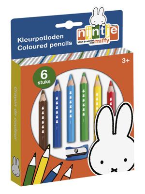 Bambolino Toys Nijntje houten kleurpotloden, 6st.