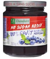 Damhert Puur Fruit Confituur Bosbessen - thumbnail