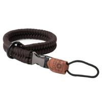 C-Rope Claw Camera wrist strap Dark Coffee, 30cm Paracord - thumbnail