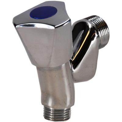 Riko Beluchterkraan Kiwa 1/2" met knop - Chroom