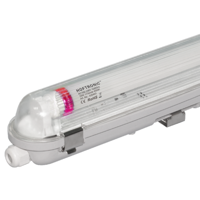 10x LED TL armatuur 120cm - T8 (G13) - 18 Watt 3150 lumen (175lm/W) - 4000K neutraal wit (840) - Koppelbaar - Flikkervrij - IP65 waterdicht