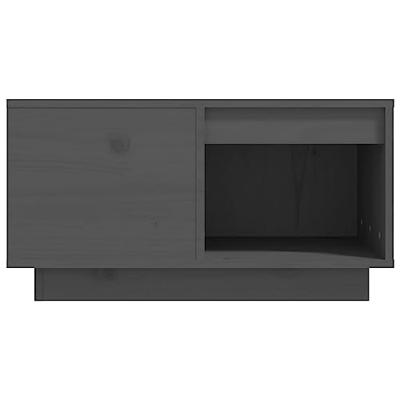Salontafel 60x61x32,5 cm massief grenenhout grijs Salontafel 60x61x32,5 cm massief grenenhout grijs