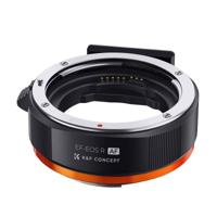 K&F Concept autofocus lens adapter Canon EF/EF-S naar EOS R mount met elektronische ondersteuning - thumbnail