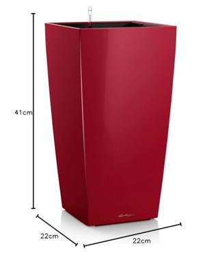 LECHUZA Cubico 22 Kweektafel Vrijstaand Polypropyleen (PP) Rood Binnen LECHUZA Cubico 22 Kweektafel Vrijstaand Polypropyleen (PP) Rood Binnen