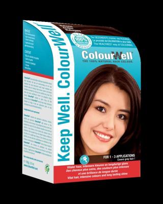 Colourwell 100% Natuurlijke haarkleur mahonie 100 Gram