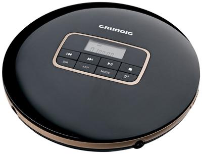 Grundig GCP1010 Discman CD, CD-R, CD-RW, MP3 Zwart