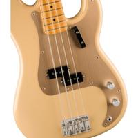 Fender Vintera II 50s Precision Bass MN Desert Sand elektrische basgitaar met deluxe gigbag - thumbnail