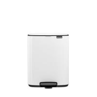 Brabantia Bo Pedaalemmer 12 liter white - thumbnail