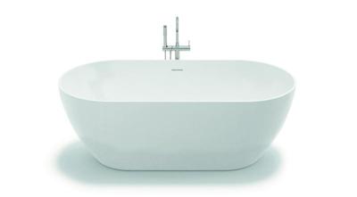 Vrijstaand bad Sem wit glans 170x80cm