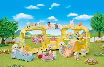 Accessoires voor poppenhuis Sylvanian Families 5744 Rainbow Fun Nursery Bus