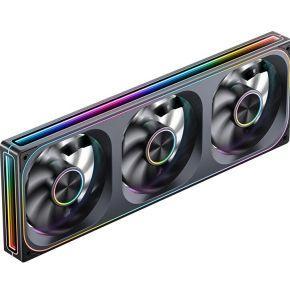 Jonsbo ZA-360 PC-ventilator Zwart Incl. LED-verlichting