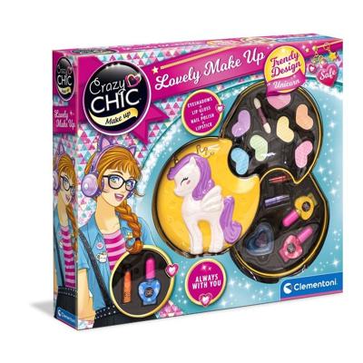 Clementoni - 18643 - Eenhoorn make-up palet (A2x3)