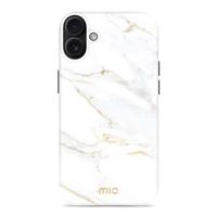 MIO White Marble Magsafe Compatible for iPhone 16 - thumbnail
