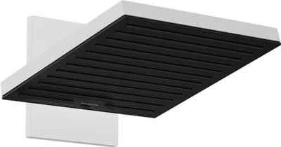 Hansgrohe Pulsify E hoofddouche 260 2jet EcoSmart met wandaansluiting, mat wit