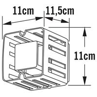 KonstSmide Ultra design buitenlampPescara Square 11cm wit - 7978-250 - thumbnail