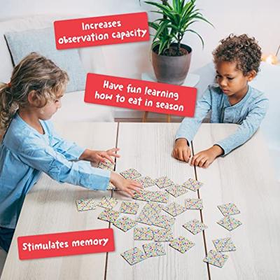 Adventerra games - ecologisch memory spel over voedsel Adventerra games - ecologisch memory spel over voedsel