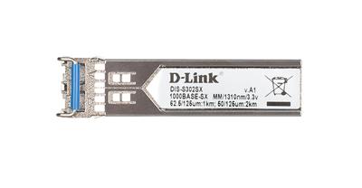 D-Link DIS‑S302SX Transceiver, zilverkleurig