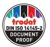 Trodat vervangkussen zwart, voor stempel 4912, blister met 2 stuks - thumbnail