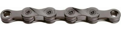 KMC x9 grey fietsketting, 114 schakels, 9-speed, grijs