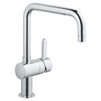 Grohe Keukenkraan Flair U-uitloop 1-Gats met Hoge Uitloop Chroom - thumbnail