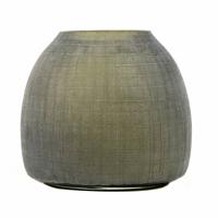 House of Nature Vaas Brixton groen glas 29cm - thumbnail