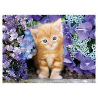 Clementoni puzzel kat met bloemen, 500st. - thumbnail