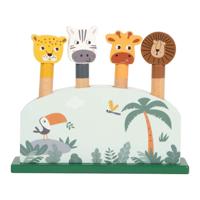 Small Foot - houten dierenvormenspel safari fsc - thumbnail