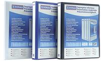 DONAU personaliseerbare ringmap, PP, ft A4, 4 D-ringen van 25 mm, wit - thumbnail