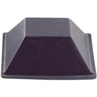 PB Fastener BS-19-BK-R-7 Apparaatvoet Zelfklevend, Vierkant Zwart (b x h) 20.6 mm x 7.6 mm 7 stuk(s) - thumbnail