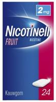Nicotinell Kauwgom fruit 2mg 24 Stuks - thumbnail