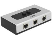 DeLOCK Switch RJ45 10/100/1000 Mbps 2 port - thumbnail