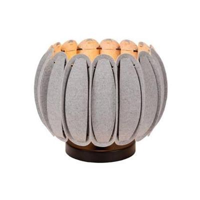 Lucide SPENCER - Tafellamp - Ø 30 cm - 1xE27 - Grijs