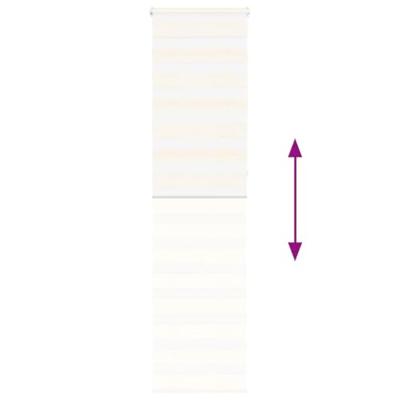 VidaXL Zebra rolgordijn 60x230 cm stofbreedte marmerbeige 55,9 cm VidaXL Zebra rolgordijn 60x230 cm stofbreedte marmerbeige 55,9 cm