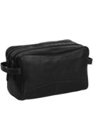 Chesterfield Leren Toilettas Stefan Zwart - thumbnail