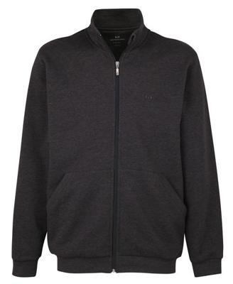 Gotzburg Vest met rits donkergrijs