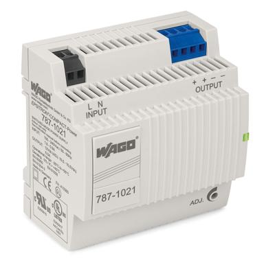 WAGO 787-1021 DIN-rail netvoeding 12 V/DC 6.5 A 78 W Aantal uitgangen:1 x Inhoud 1 stuk(s)