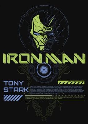Poster Marvel - Iron Man - Glow in the Dark 50x70cm