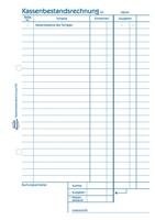 Zweckform kasverslag/318 DIN A5 staand wit 50 vel (Duitstalig) - thumbnail